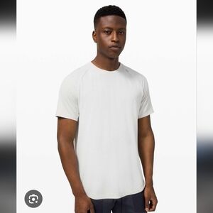 Mens Lululemon white shirt